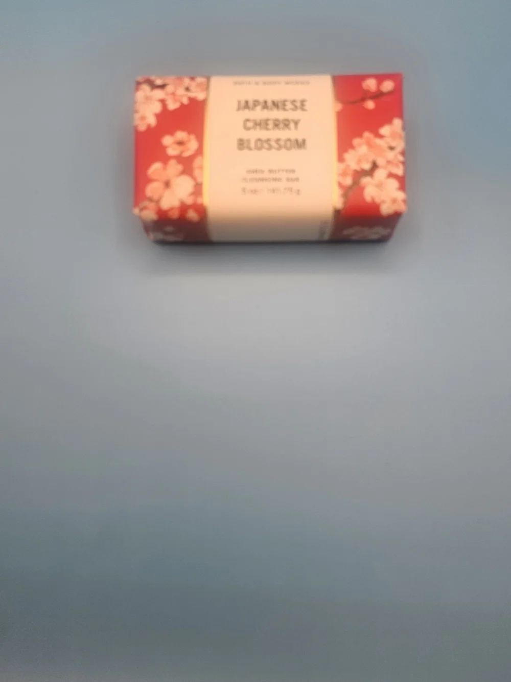 Bath & Body Works Japanese Cherry Blossom Soap Bar - Red & White